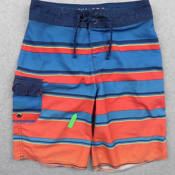 Billabong Other - Billabong Board Shorts Boys 22 Multicolor Platinum X All Day Striped Swim Trunks